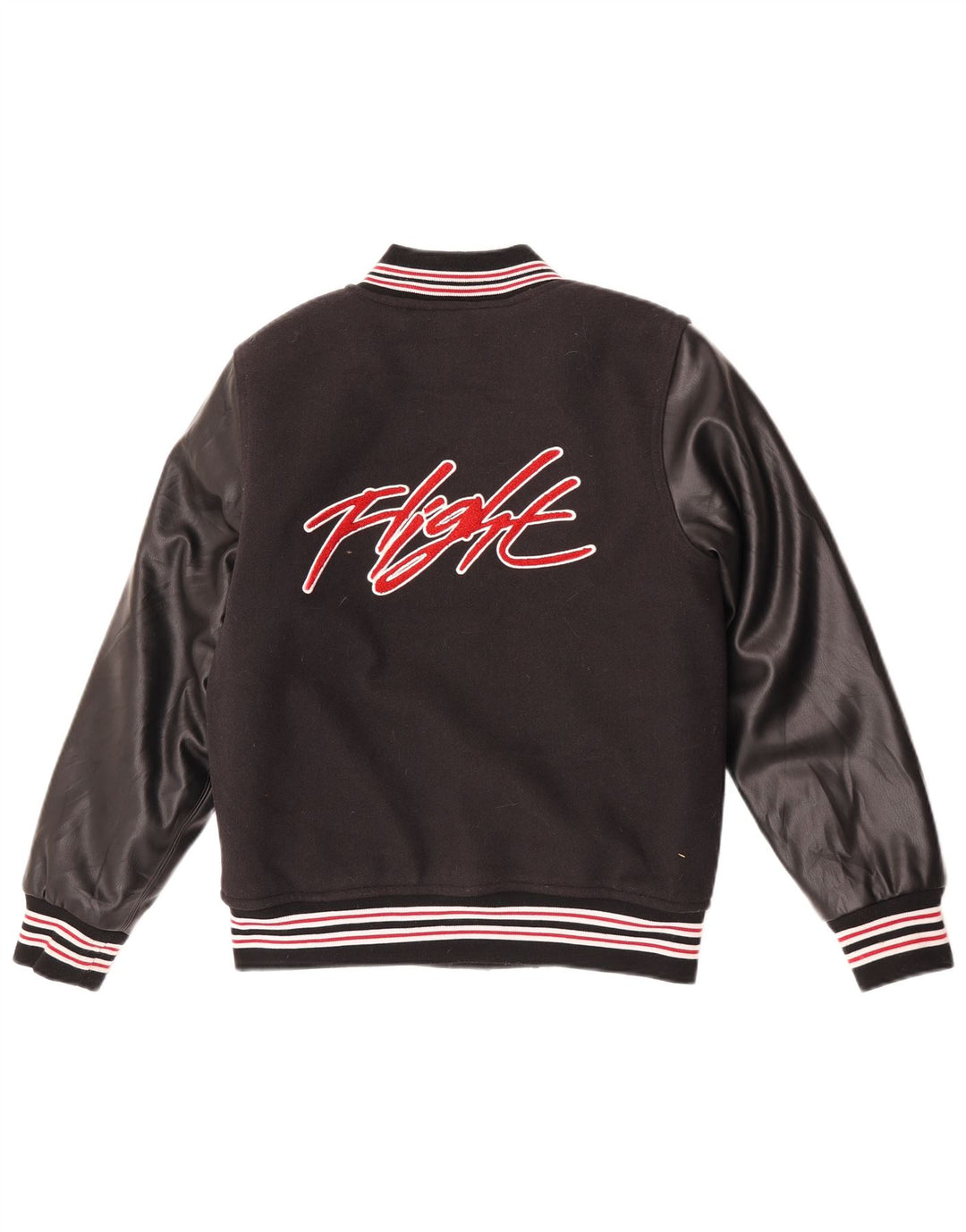 Jordan Boys Graphic Varsity Jacket 12-13 Years Large Black Colourblock
