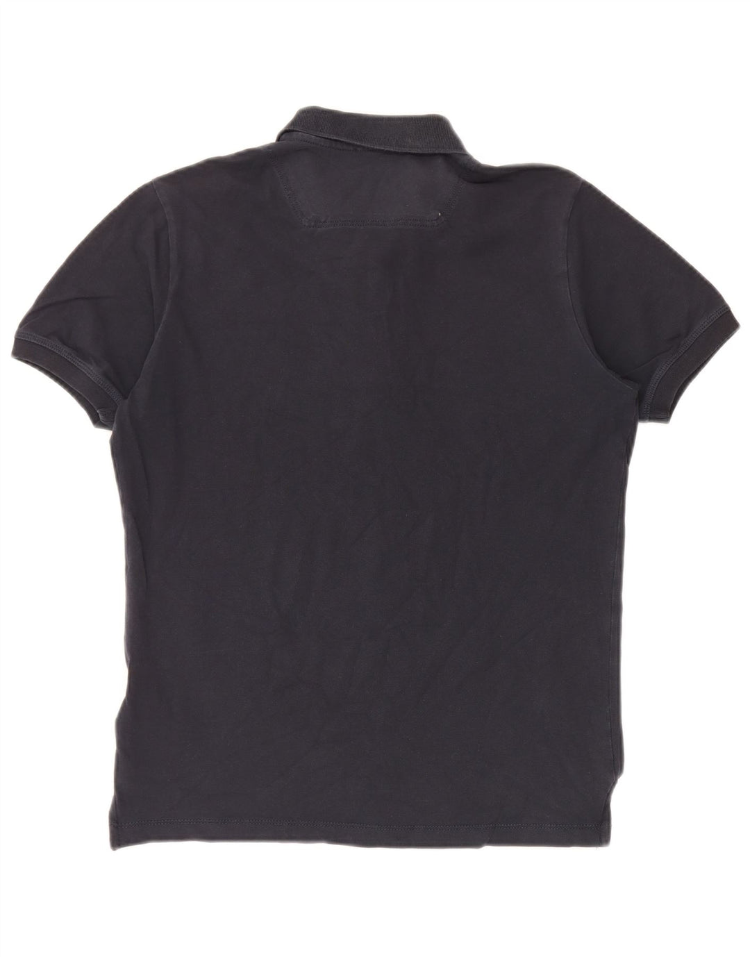 Diesel Mens Polo Shirt Medium Navy Blue Cotton