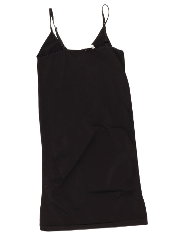 Max Mara Womens Oversized Slip Dress UK 16 Large Black
