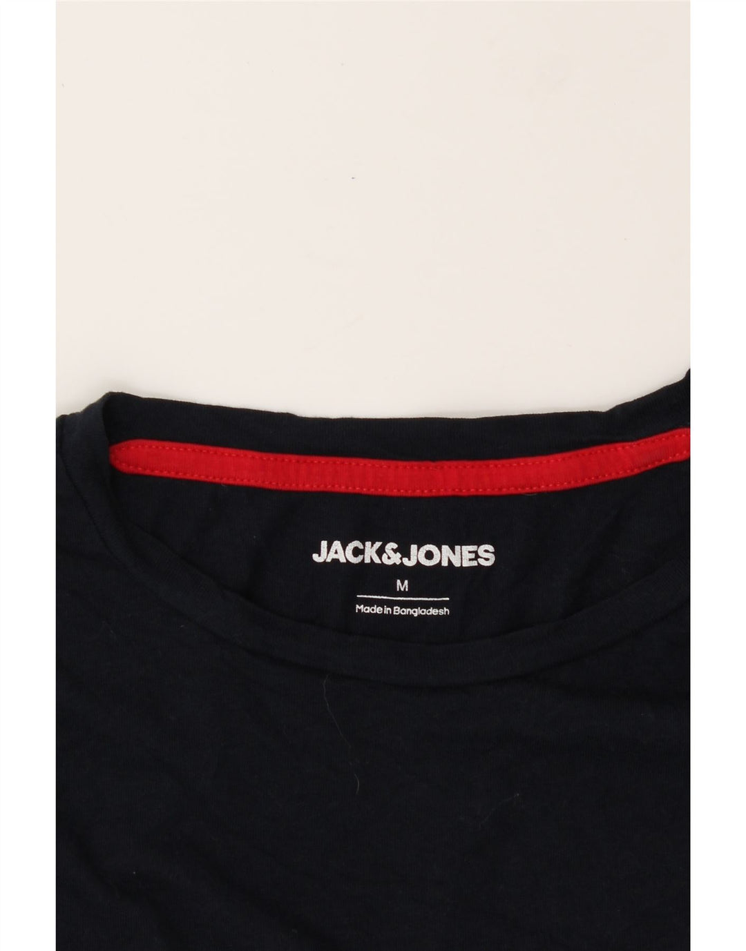 JACK & JONES Mens Top Long Sleeve Medium Navy Blue Vintage Jack & Jones and Second-Hand Jack & Jones from Messina Hembry 
