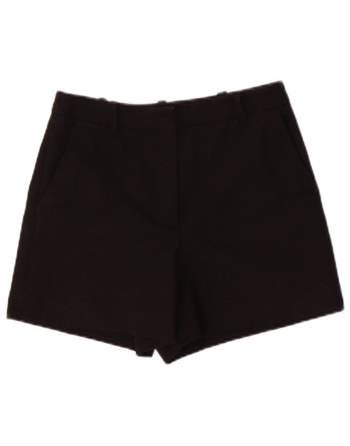 Zara Womens Chino Shorts XS W24 Black