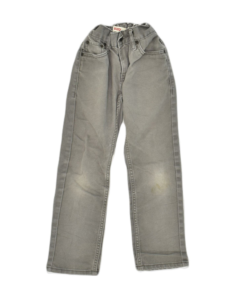 LEVI'S Boys 511 Straight Jeans 7-8 Years W24 L22 Grey Cotton | Vintage Levi's | Thrift | Second-Hand Levi's | Used Clothing | Messina Hembry 