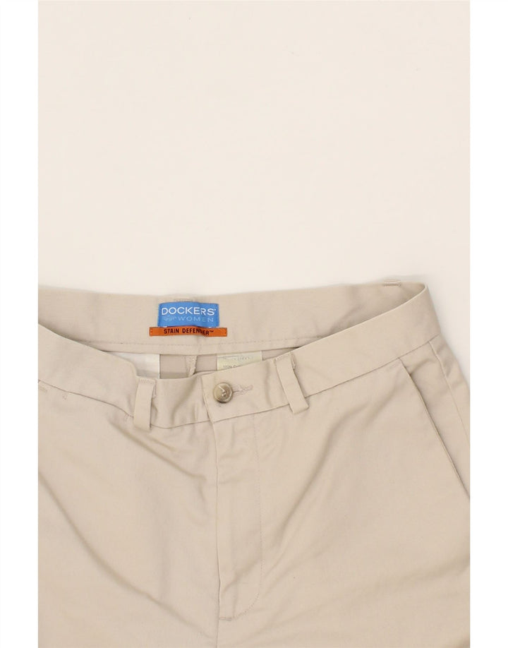 DOCKERS Womens Straight Chino Trousers W28 L29 Beige Cotton Vintage Dockers and Second-Hand Dockers from Messina Hembry 