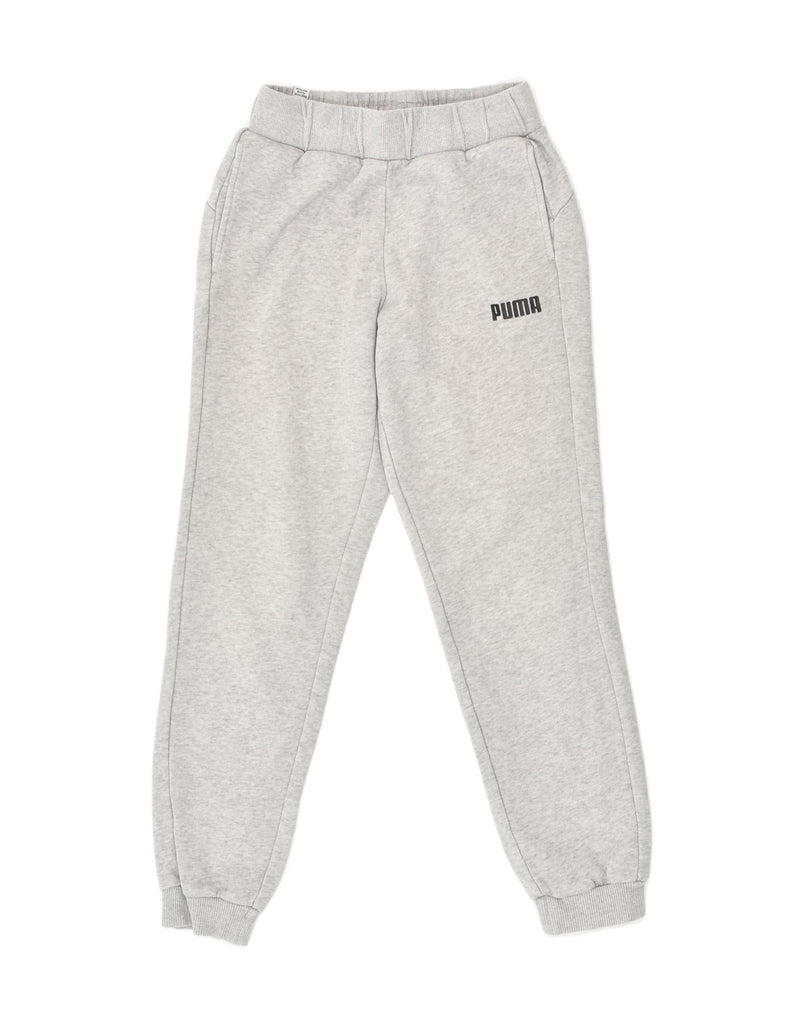 PUMA Boys Tracksuit Trousers Joggers 11-12 Years Grey | Vintage Puma | Thrift | Second-Hand Puma | Used Clothing | Messina Hembry 