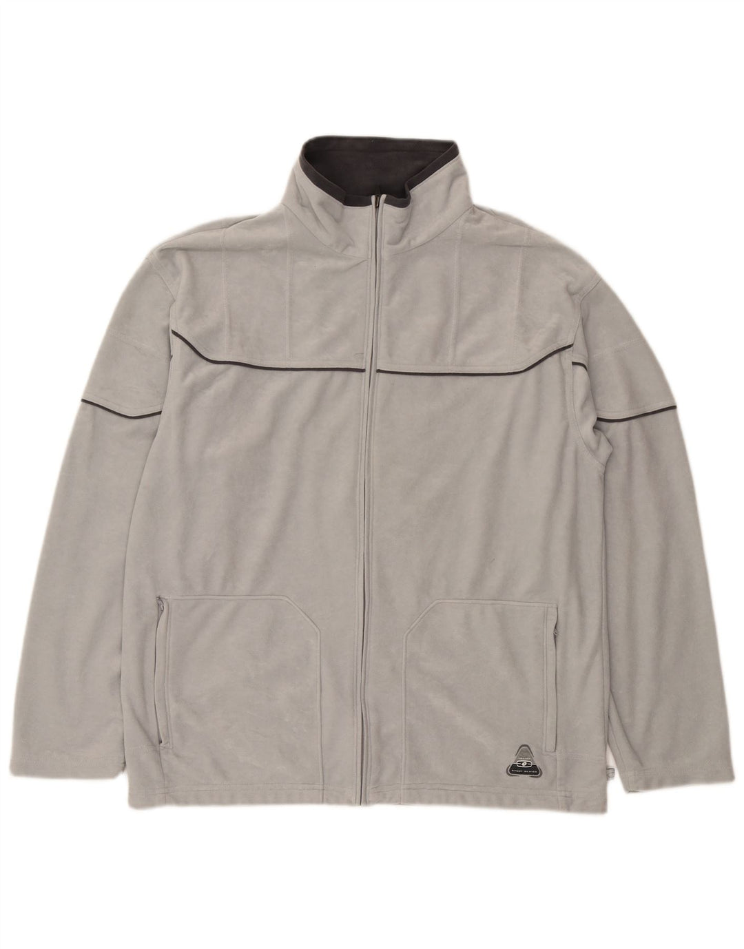 Lotto Mens Tracksuit Top Jacket UK 42/44 XL Grey Polyester