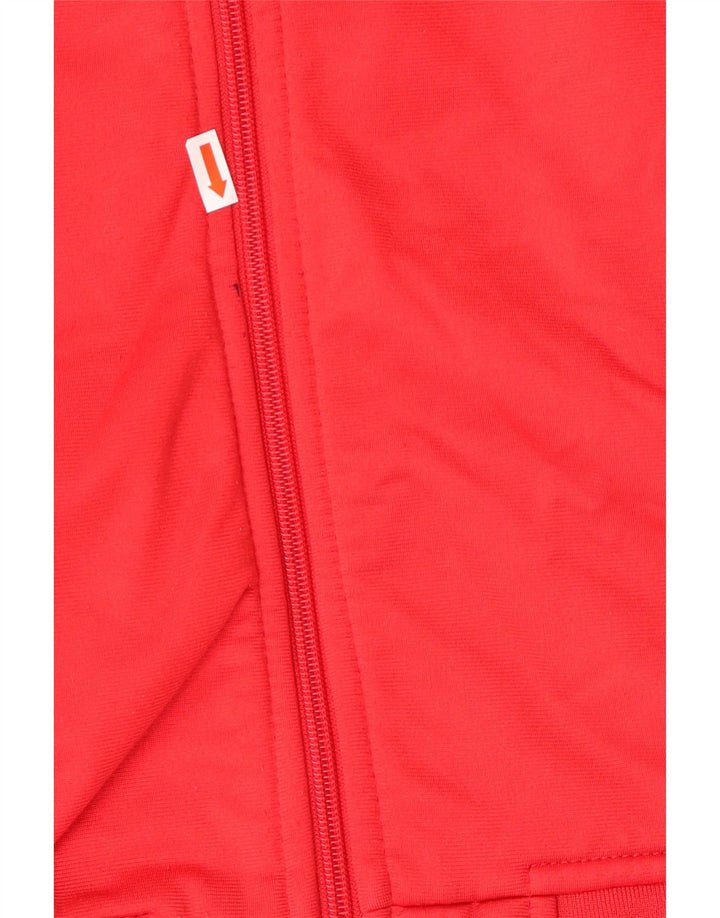 Kappa Womens Graphic Full Tracksuit UK 16 Large  Red Colourblock Polyester