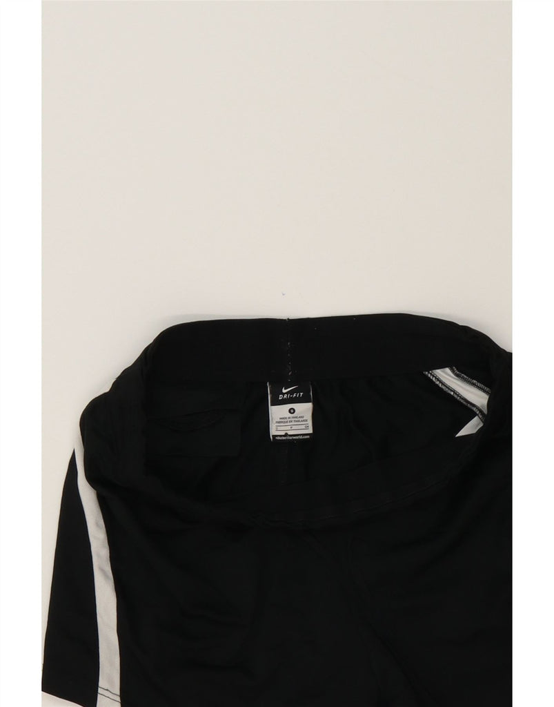 NIKE Womens Dri Fit Sport Shorts UK 10 Small  Black Polyester Vintage Nike and Second-Hand Nike from Messina Hembry 