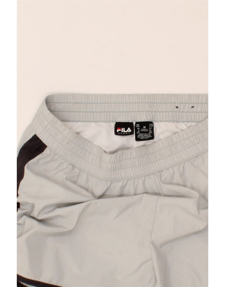 FILA Womens Sport Shorts Medium Grey Polyester Vintage Fila and Second-Hand Fila from Messina Hembry 
