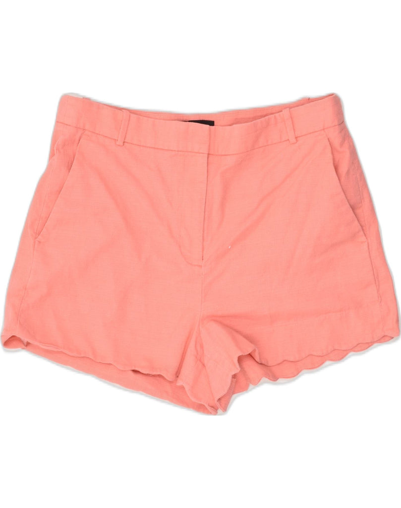 J. CREW Womens Chino Shorts US 10 Large W34  Pink Cotton | Vintage J. Crew | Thrift | Second-Hand J. Crew | Used Clothing | Messina Hembry 