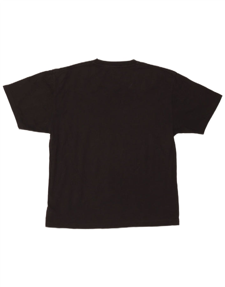 VANS Mens Classic Fit T-Shirt Top Large Black Cotton