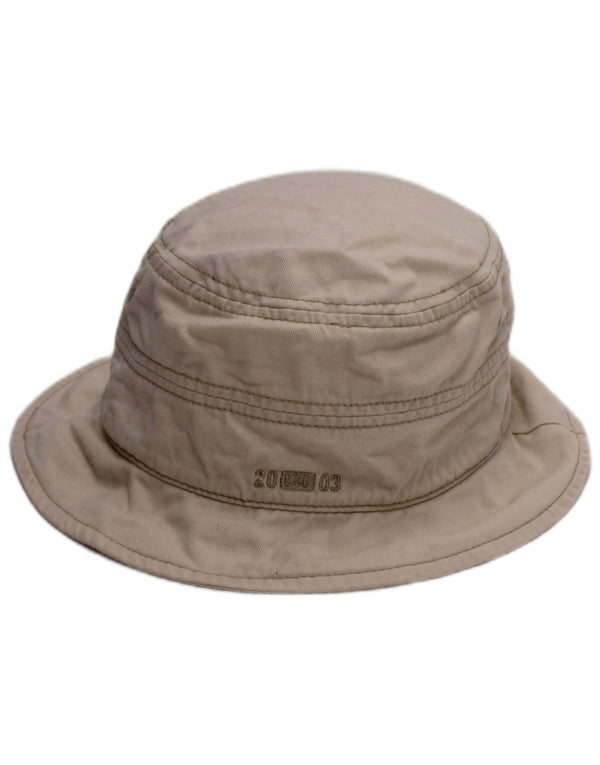 United Colors of Benetton Boys Bucket Hat 7-8 Years Medium Beige Cotton