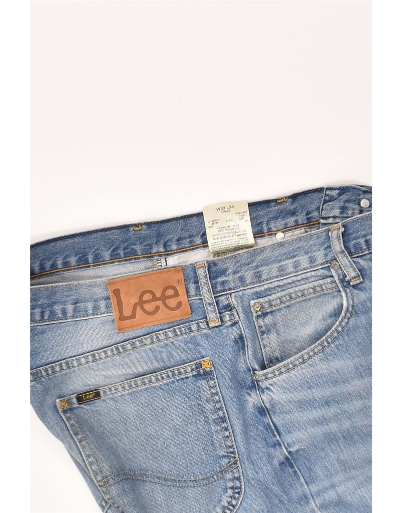 LEE Mens Chase Tapered Jeans W33 L34 Blue Cotton | Vintage Lee | Thrift | Second-Hand Lee | Used Clothing | Messina Hembry 