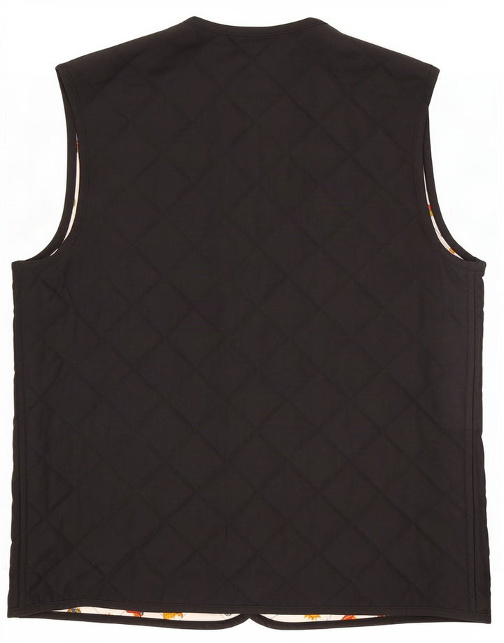 Schneiders Womens Quilted Gilet UK 12 Medium Black Polyester