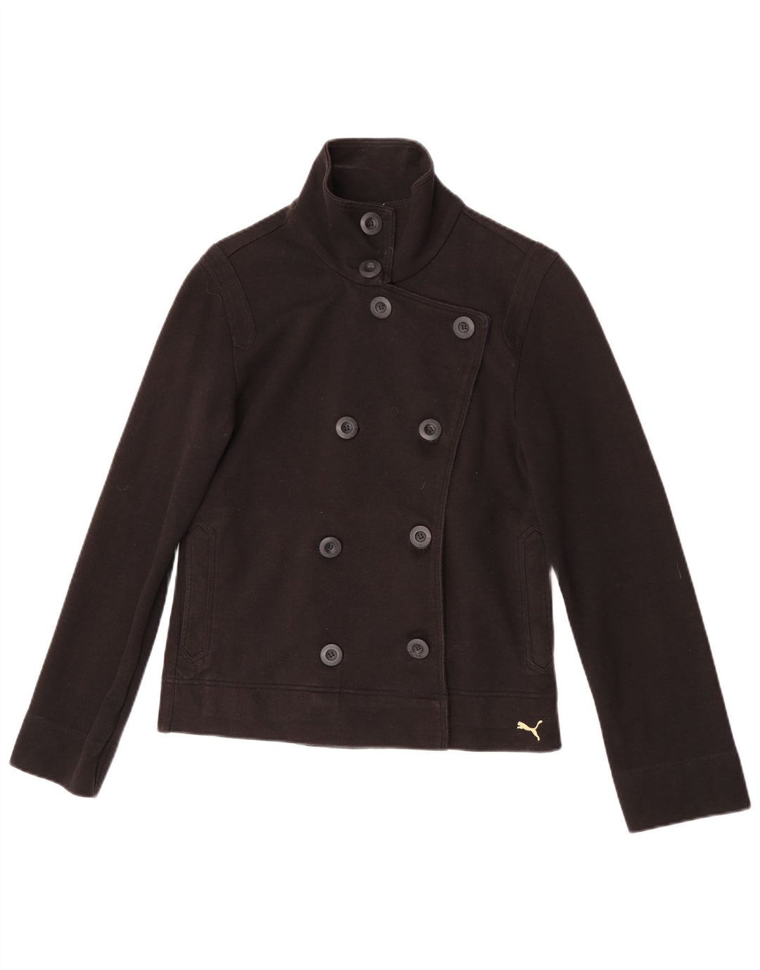 Puma Womens Pea Coat UK 14 Medium Black