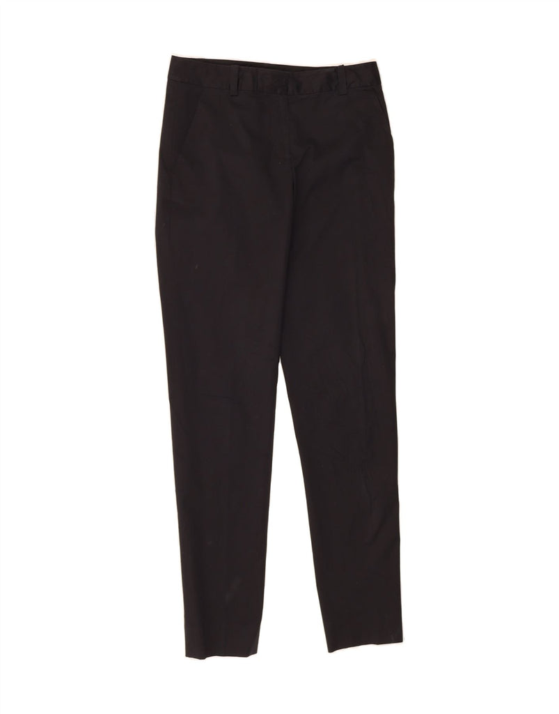 DKNY Womens Skinny Chino Trousers US 0 XS W23 L30 Black Cotton Vintage Dkny and Second-Hand Dkny from Messina Hembry 