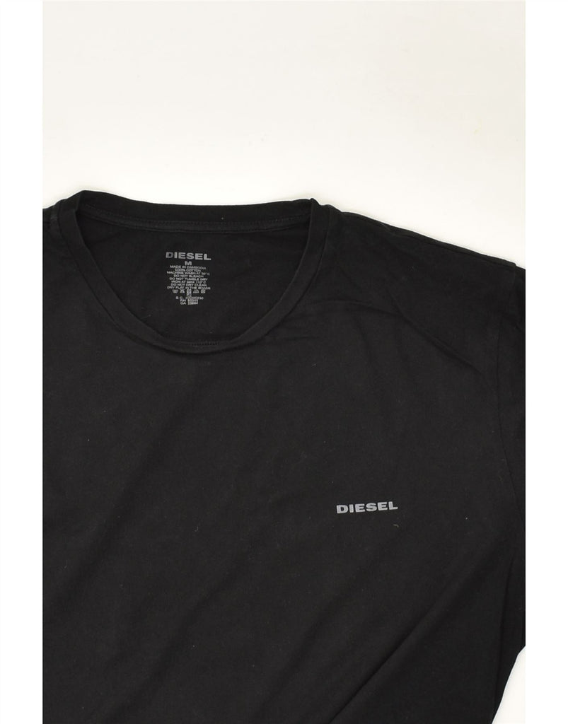 DIESEL Mens T-Shirt Top Medium Black Cotton | Vintage Diesel | Thrift | Second-Hand Diesel | Used Clothing | Messina Hembry 