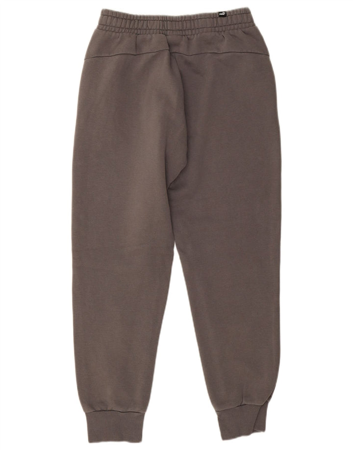 Puma Womens Tracksuit Trousers Joggers UK 8 Small  Grey Cotton