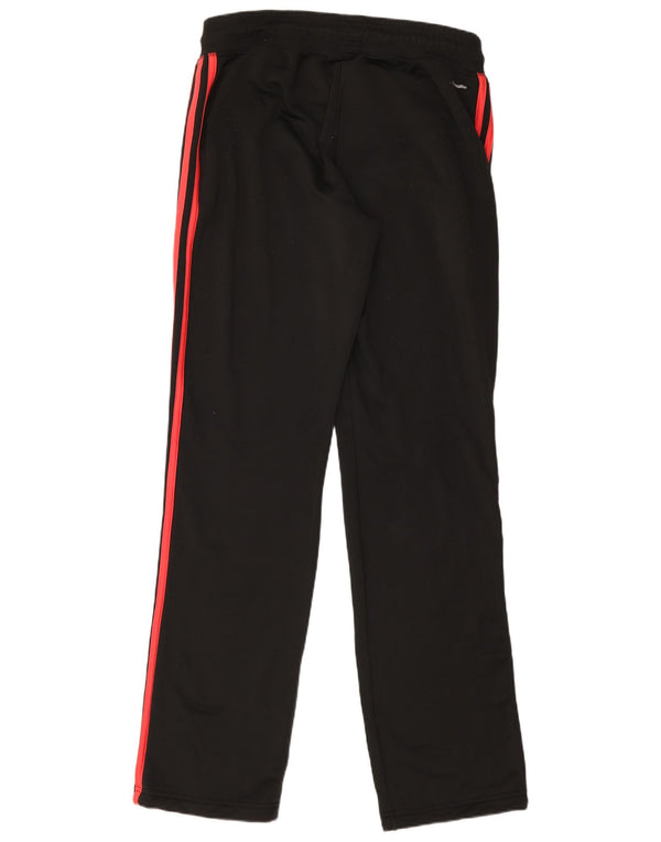 Adidas Womens Climalite Tracksuit Trousers UK 14 Medium Black Polyester