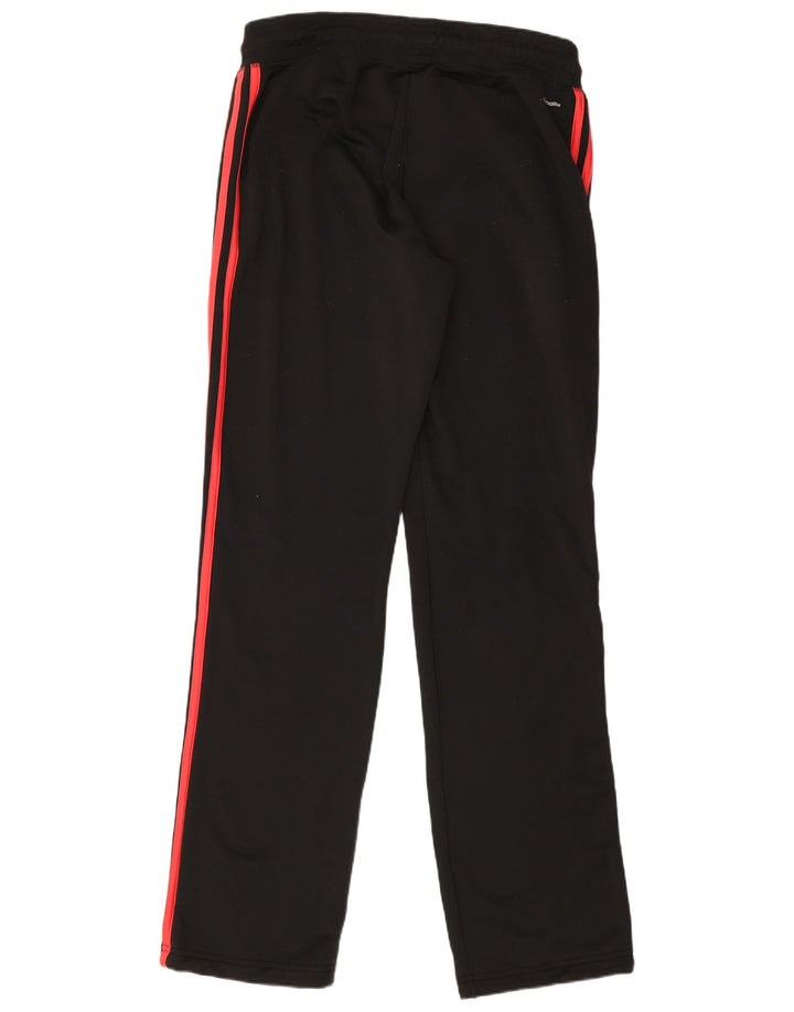 Adidas Womens Climalite Tracksuit Trousers UK 14 Medium Black Polyester