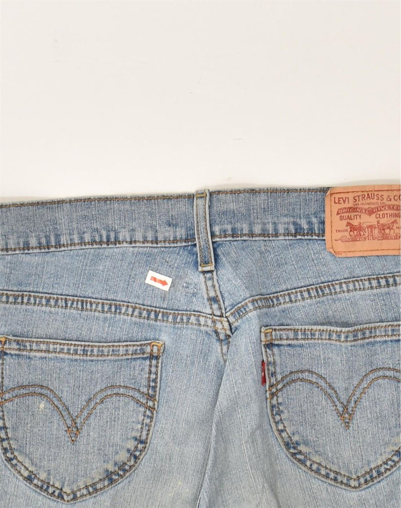 LEVI'S Womens Classic Fit Capri Jeans US  6 Medium W28 L24  Blue Cotton | Vintage Levi's | Thrift | Second-Hand Levi's | Used Clothing | Messina Hembry 