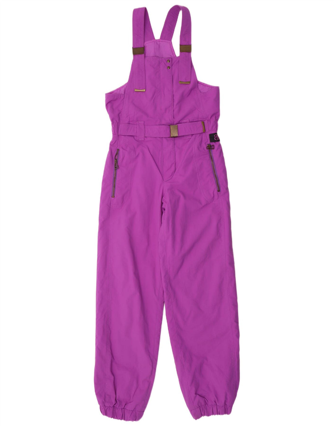 Belfe Womens Dungarees Ski Trousers UK 12 Medium Purple