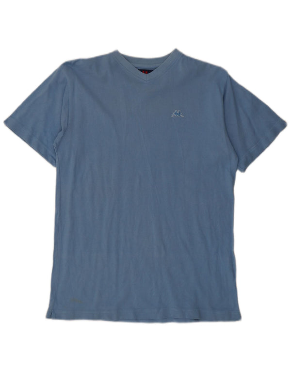 Kappa Mens T-Shirt Top Small Blue Cotton