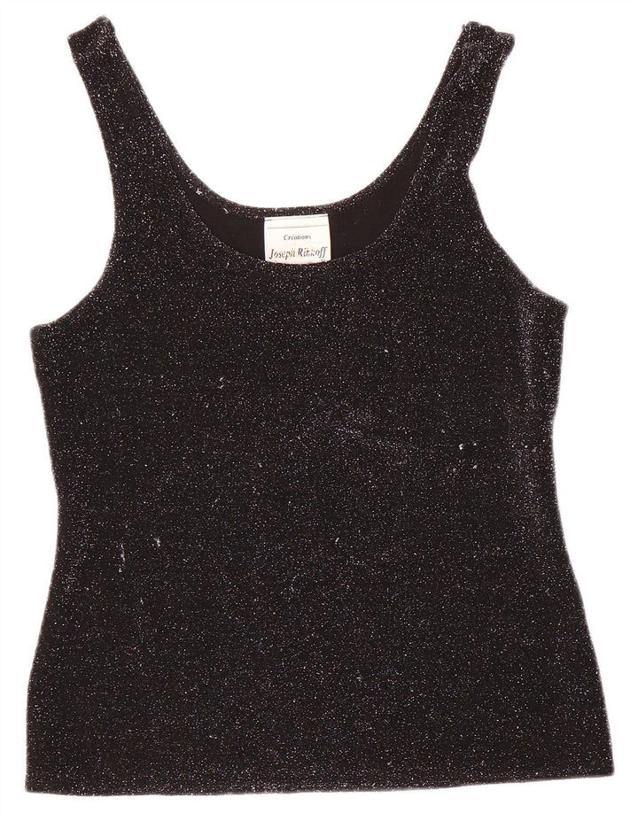 Joseph Ribkoff Womens 2 Piece Set UK 12 Medium Black Polyester