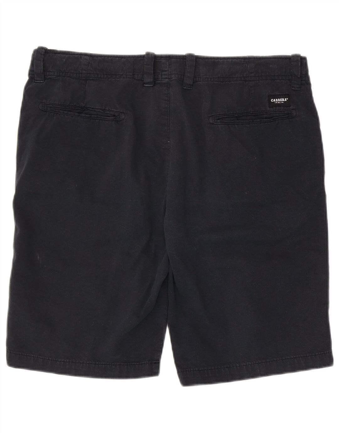 Carrera Mens Chino Shorts W36 Large Black Cotton