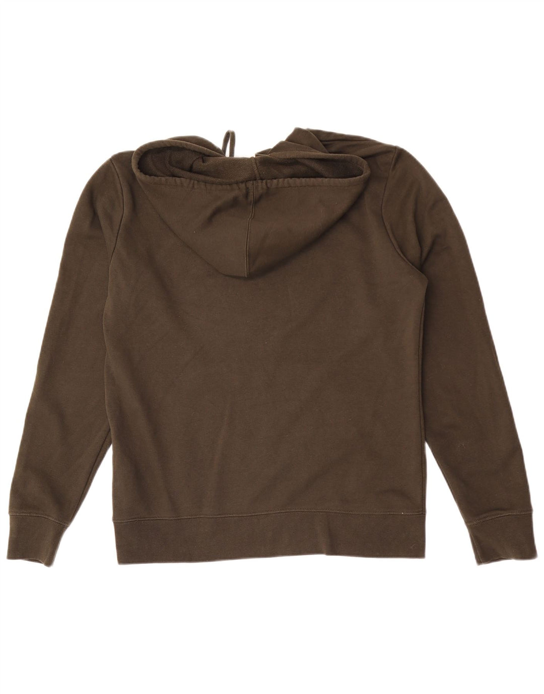 Champion Mens Graphic Hoodie Jumper Medium Khaki Cotton