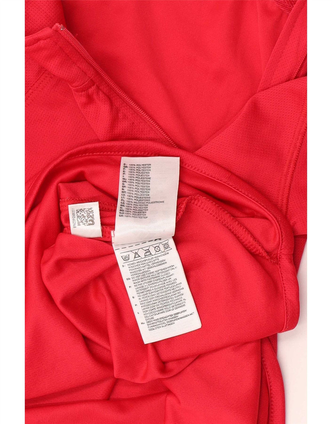 Adidas Womens Zip Neck Pullover Tracksuit Top UK 10 Small Pink Polyester
