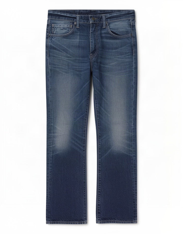 Levi's Mens 527 Bootcut Jeans W34 L32 Blue Cotton
