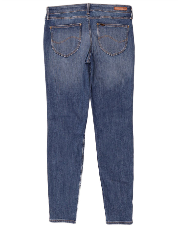 Lee Womens Scarlett Slim Jeans  W32 L33 Blue Cotton