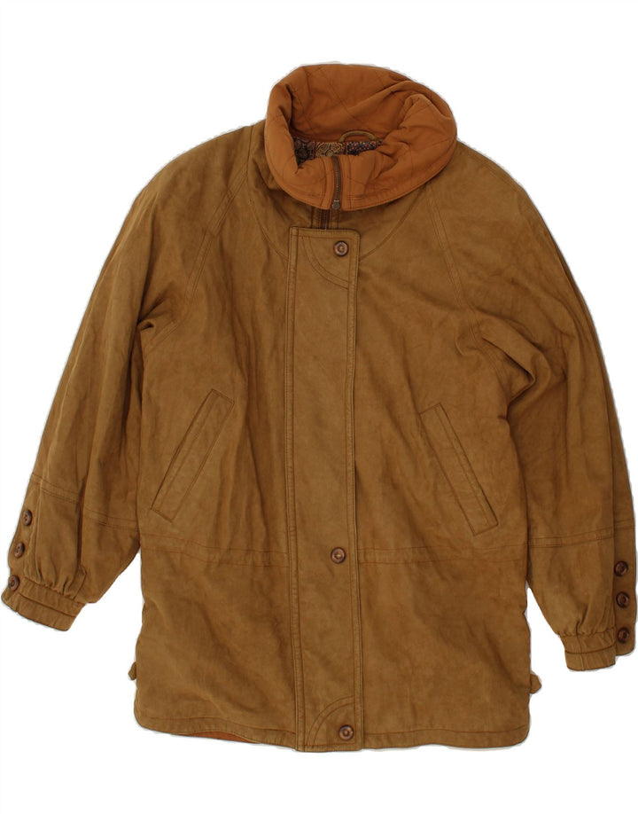 FUCHS & SCHMITT Womens Overcoat UK 18 XL Brown Vintage FUCHS & SCHMITT and Second-Hand FUCHS & SCHMITT from Messina Hembry 