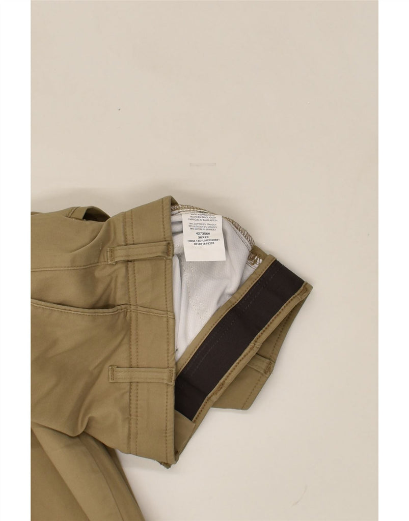 LEE Mens Extreme Comfort Straight Chino Trousers W36 L26 Brown Cotton | Vintage Lee | Thrift | Second-Hand Lee | Used Clothing | Messina Hembry 