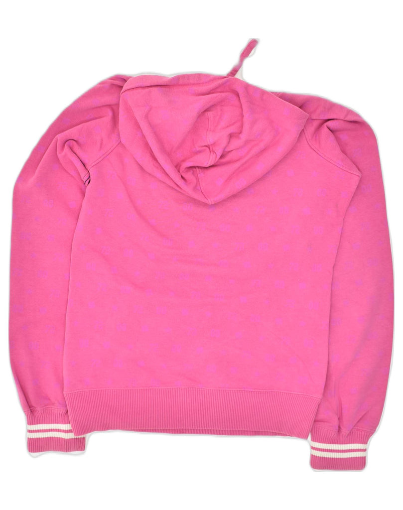 NIKE Womens Hoodie Jumper UK 10 Small Pink Cotton | Vintage Nike | Thrift | Second-Hand Nike | Used Clothing | Messina Hembry 