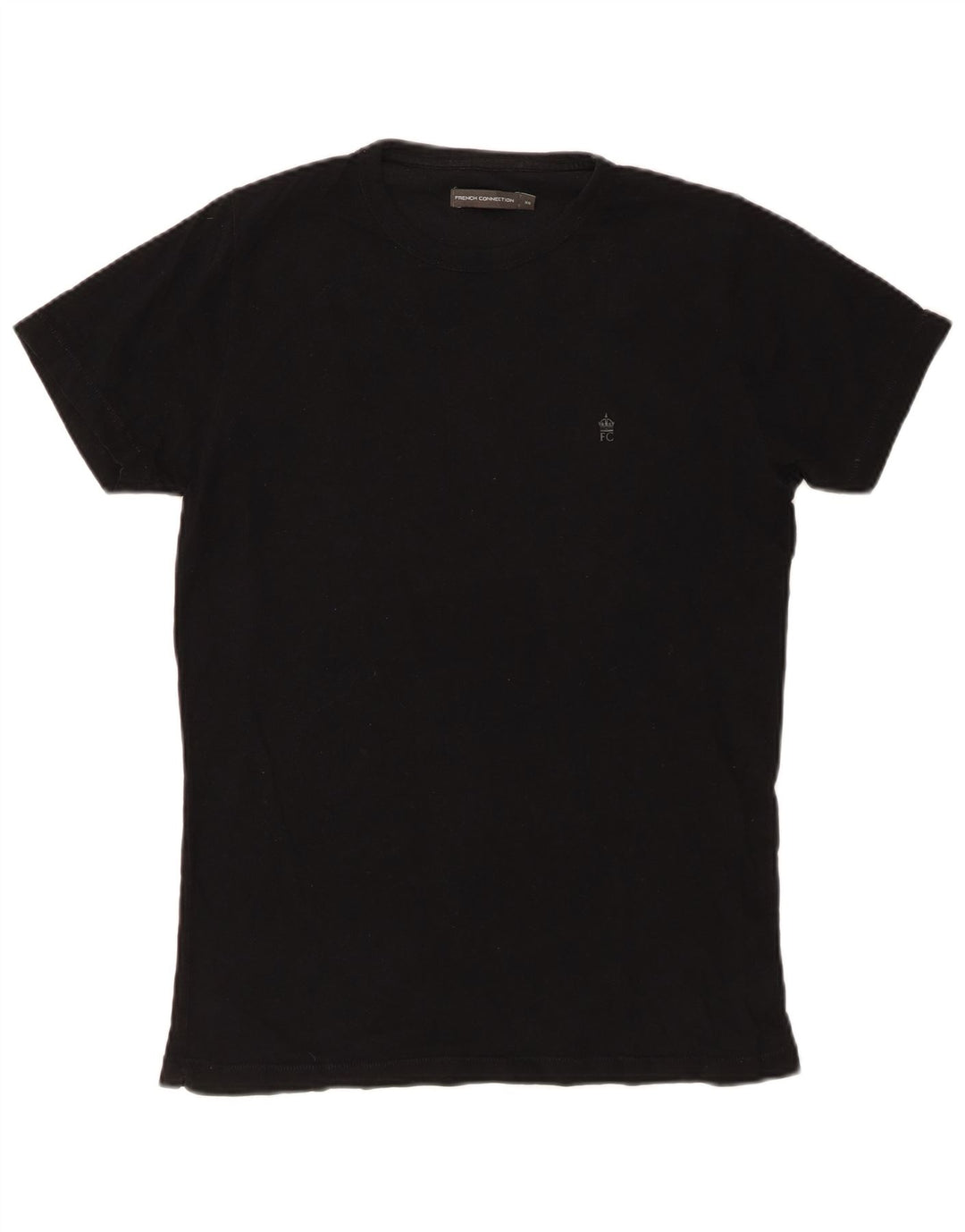 FRENCH CONNECTION Mens T-Shirt Top XS Black