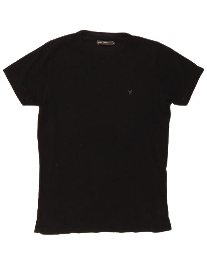 FRENCH CONNECTION Mens T-Shirt Top XS Black