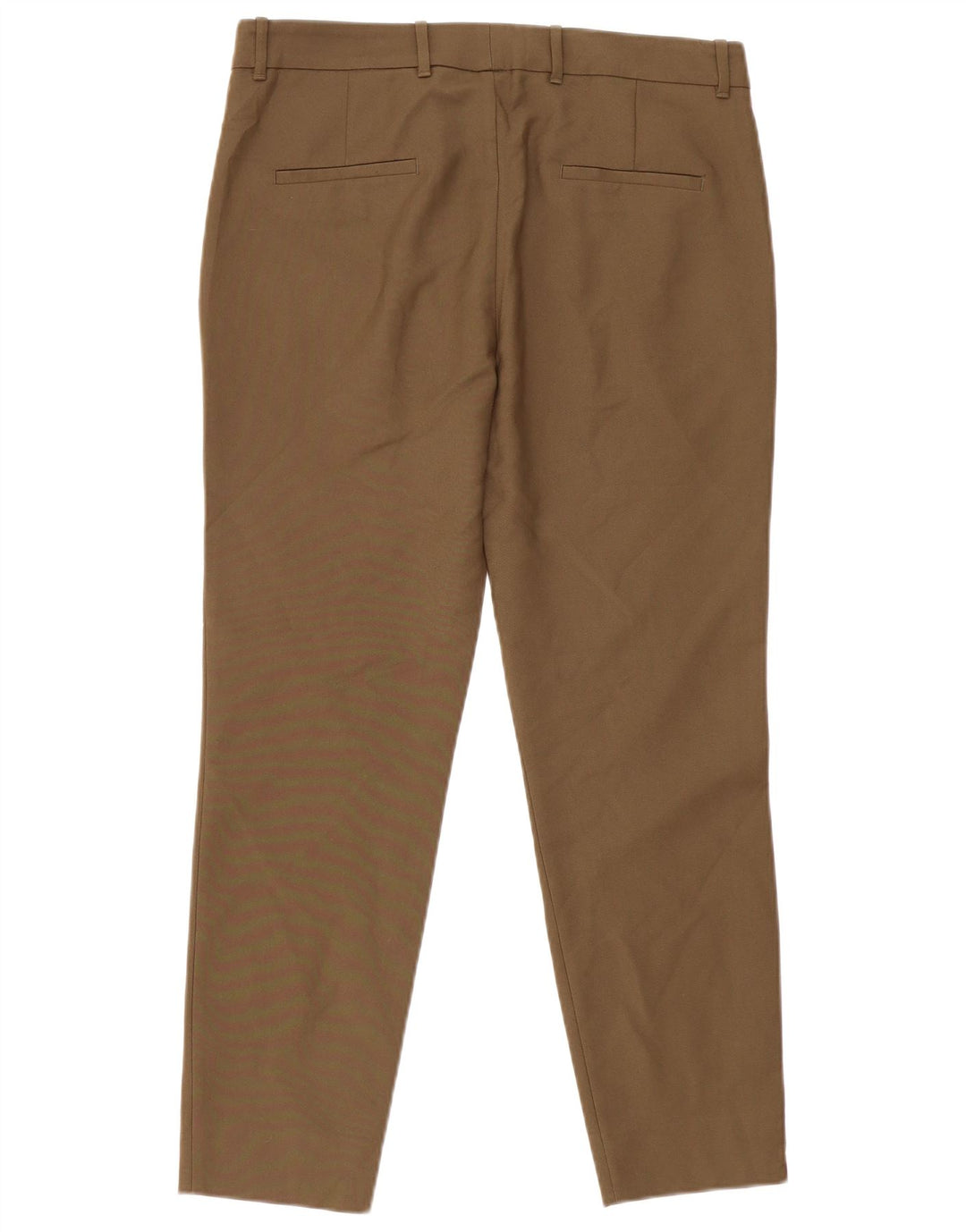 Zara Womens Slim Chino Trousers EU 40 Medium W30 L28 Khaki