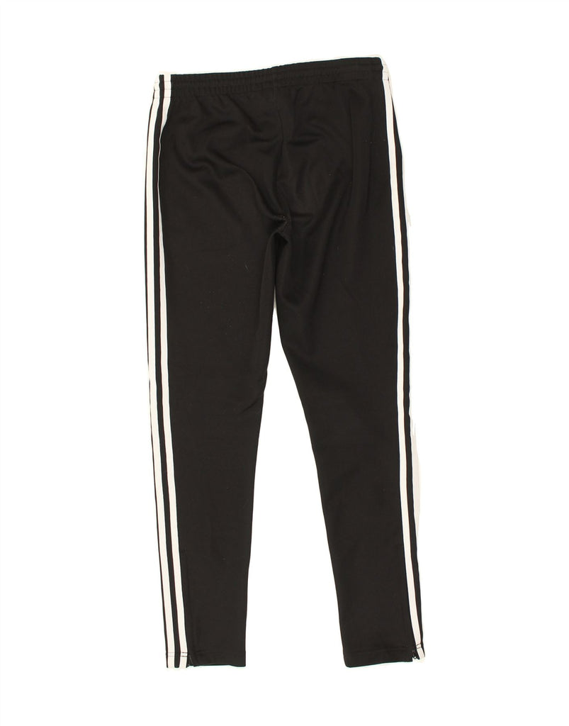 ADIDAS Womens Tracksuit Trousers UK 8 Small Black Polyester | Vintage Adidas | Thrift | Second-Hand Adidas | Used Clothing | Messina Hembry 