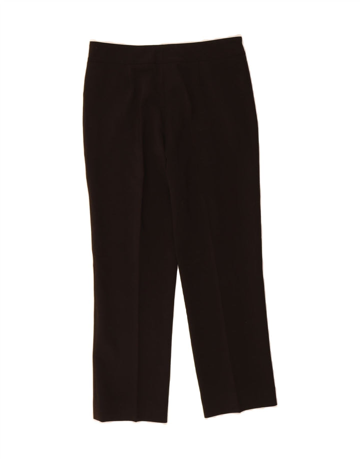 ROCCOBAROCCO Womens Straight Chino Trousers W34 L28 Brown Polyester Vintage Roccobarocco and Second-Hand Roccobarocco from Messina Hembry 