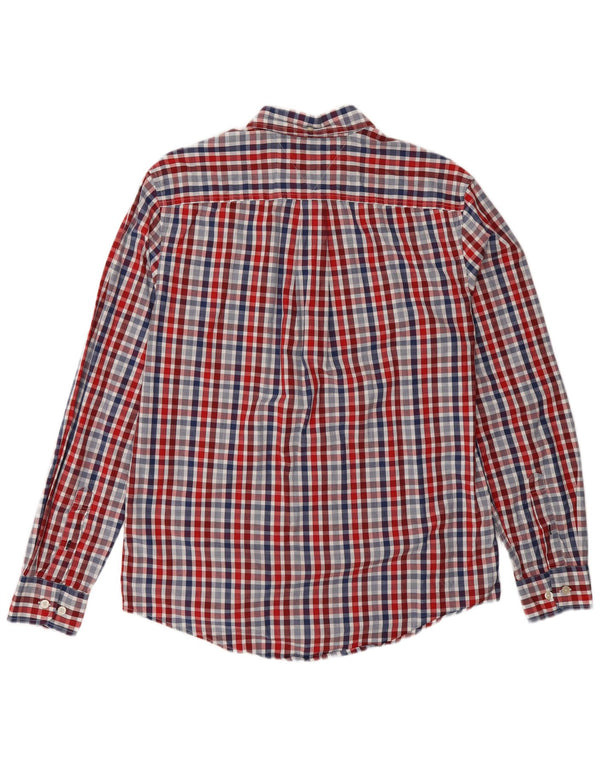 Tommy Hilfiger Mens Shirt Medium Multicoloured Gingham Cotton