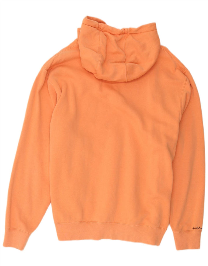Nike Mens Hoodie Jumper XL Orange Cotton