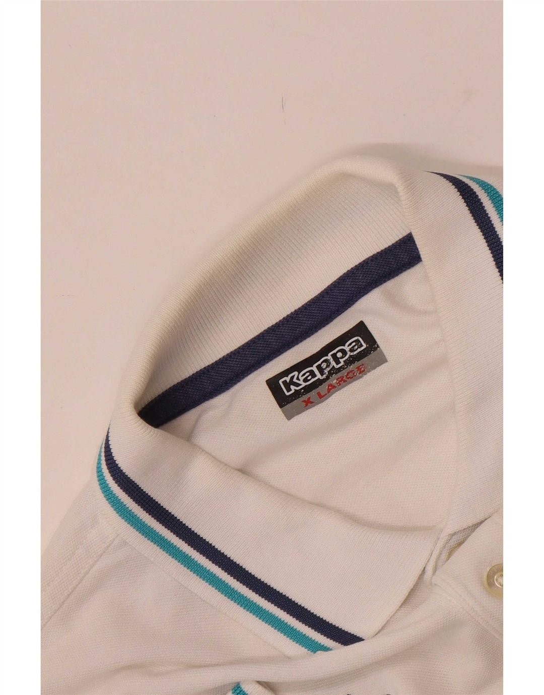 Kappa Mens Polo Shirt XL White
