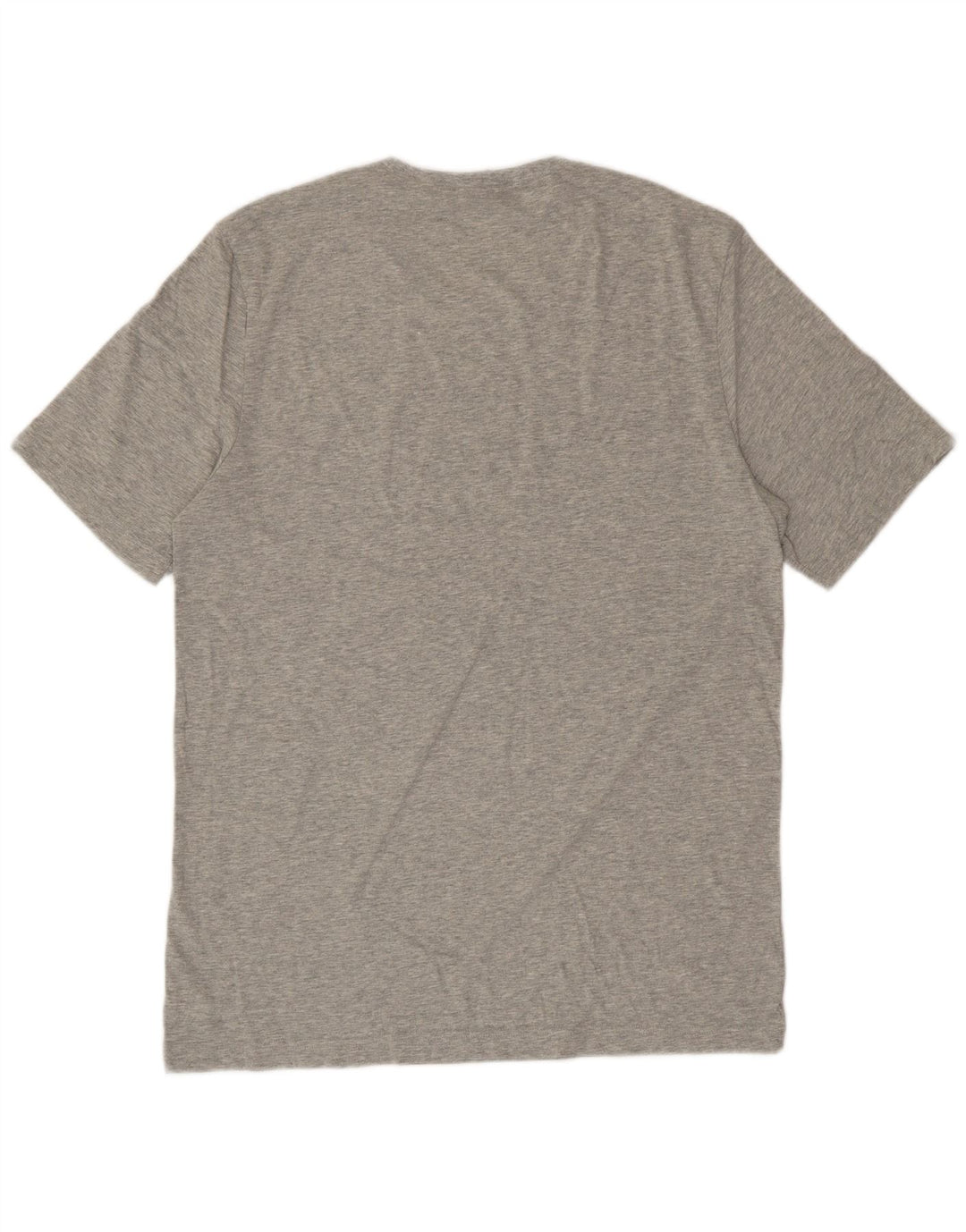 CALVIN KLEIN Mens T-Shirt Top Large Grey Cotton
