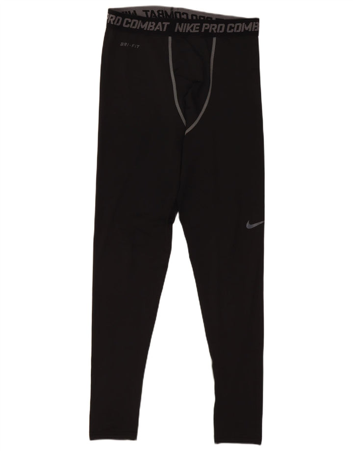 Nike Mens Compression Graphic Leggings Large Black