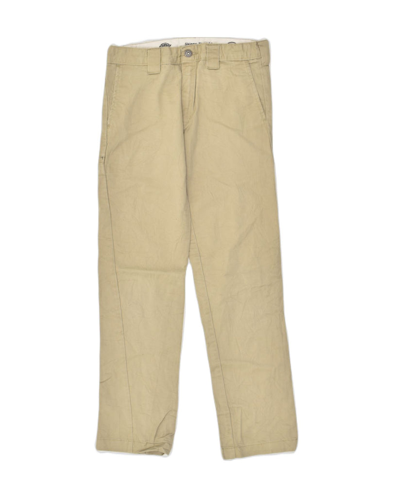 DICKIES Boys Straight Chino Trousers 12-13 Years W28 L27  Beige Cotton | Vintage Dickies | Thrift | Second-Hand Dickies | Used Clothing | Messina Hembry 