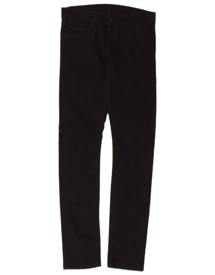 CARHARTT Womens Slim Jeans W28 L32 Black Cotton