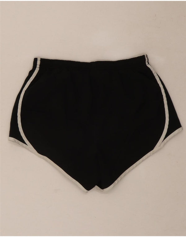 Nike Womens Dri Fit Sport Shorts UK 12 Medium Black Polyester