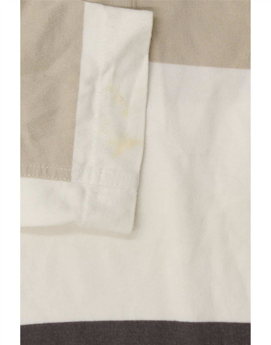 PUMA Mens Graphic Long Sleeve Rugby Polo Shirt Large Multicoloured Striped