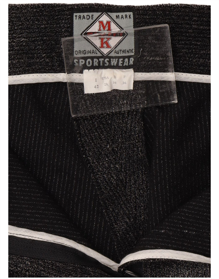 MC KEE'S Womens Slim Corduroy Trousers IT 42 Medium W28 L25 Grey